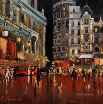 Kal Gajoum cityscape 11 Oil Paintings